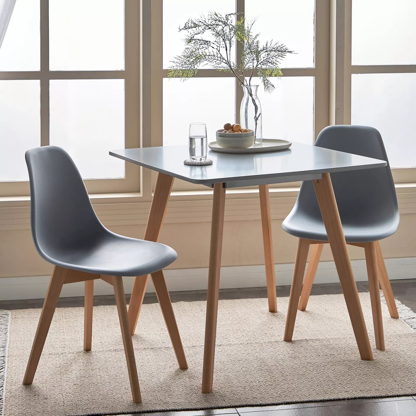 Blue dining 2 seaters set 